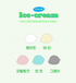 Ice-cream Charrr Viscose Rayon Bedding Set
