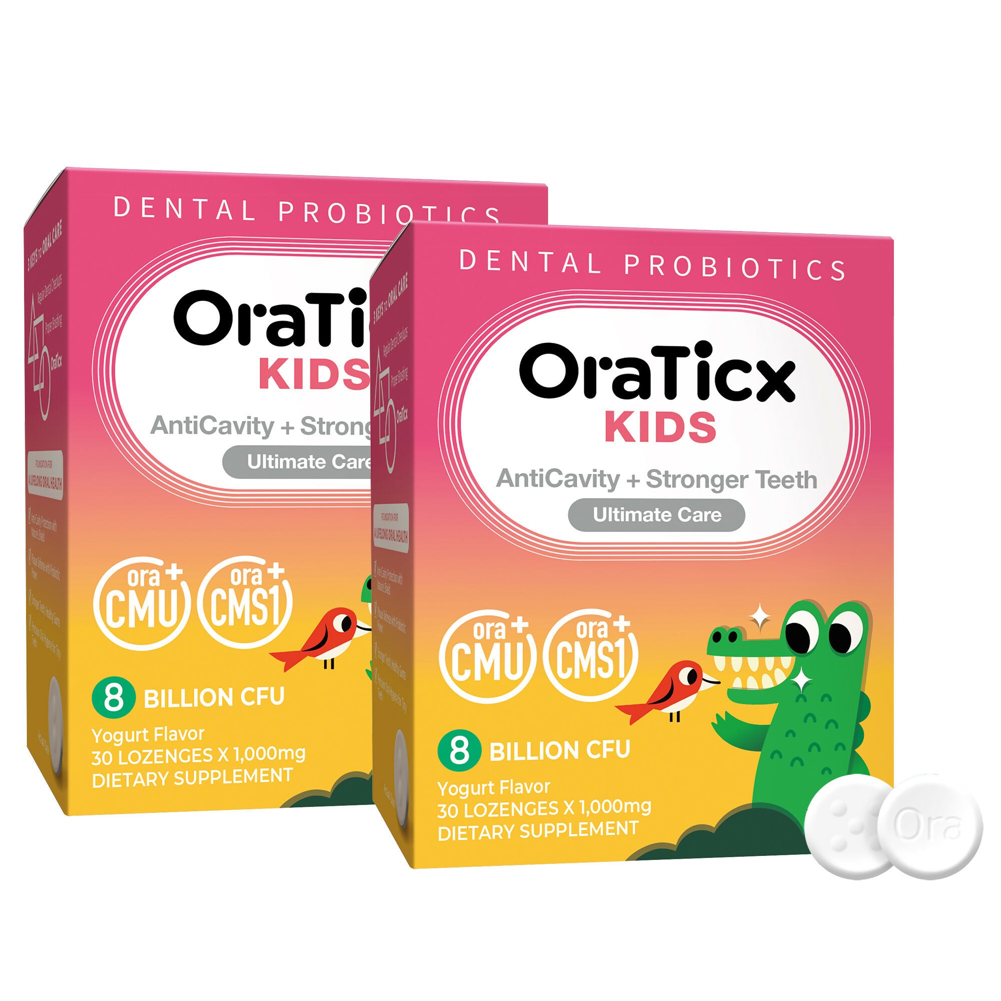 [OraTicx] Kids Dental Probiotics 2-Pack