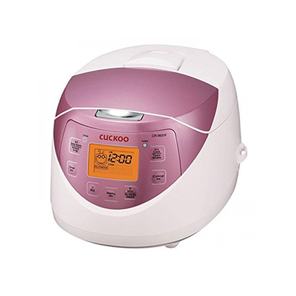 CUCKOO - WARMER RICE COOKER 6CUP WHITE PINK (KGCRP-0631F) [쿠쿠