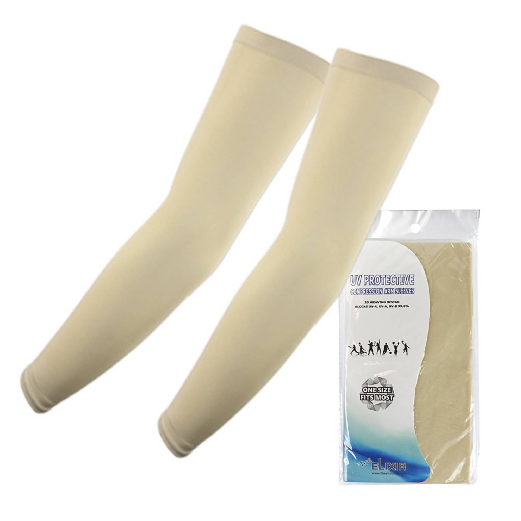 UV SUN PROTECTIVE ARM SLEEVES (BG,NV,G,W-4 PAIRS SET)