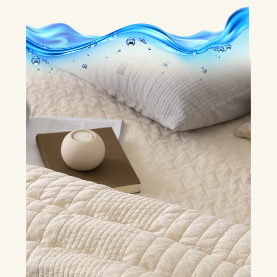 [PARK SUL NYEO] Cotton Pigment 'CHO YEON' Bedding Set (US Q)