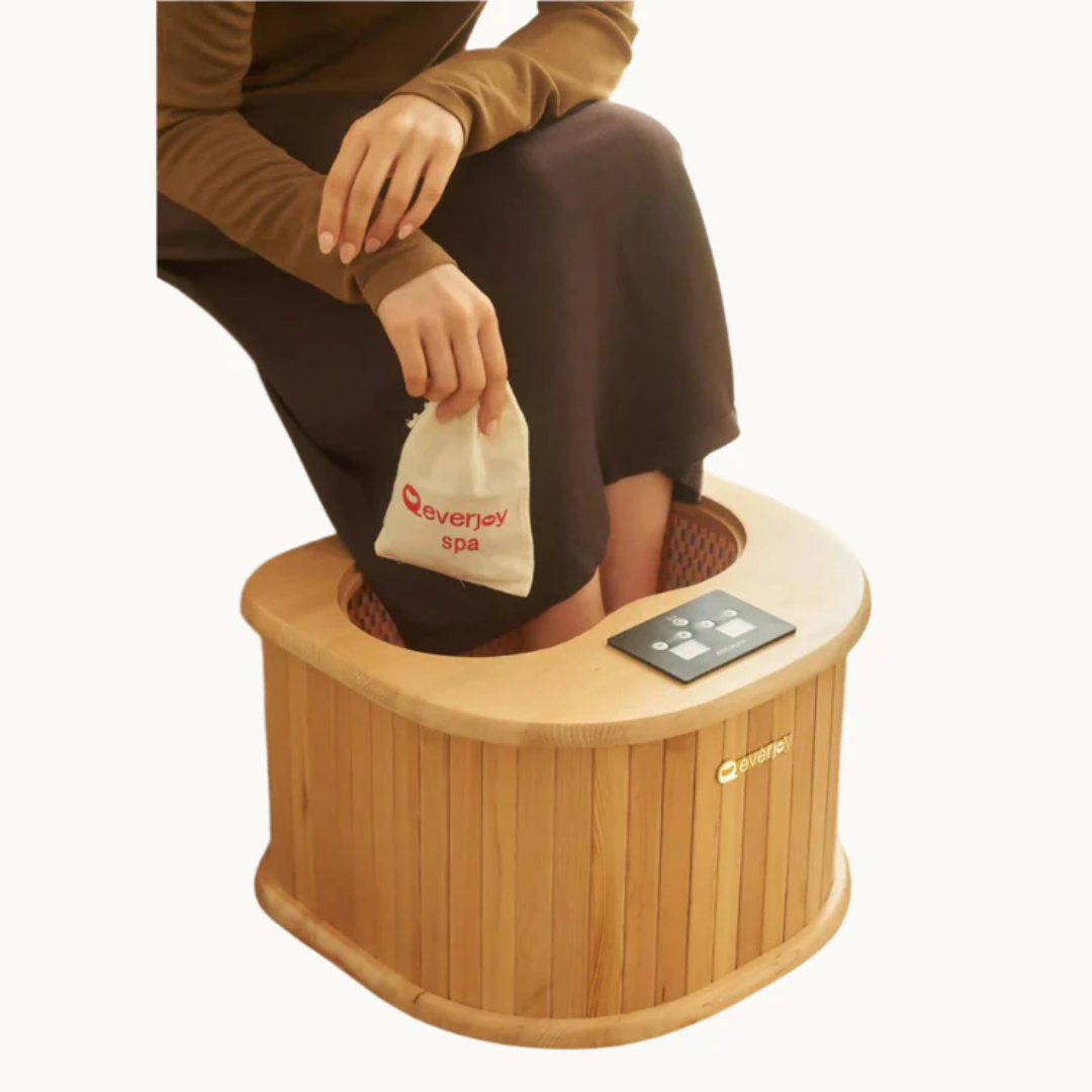 [EVERJOY] Portable Dry Heated Infrared Foot Spa