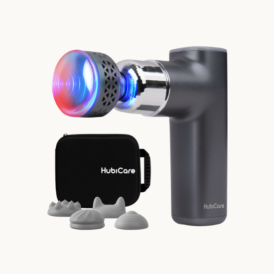 [HuBDIC] Portable Heat and Cool Massage Gun Set HMG-100