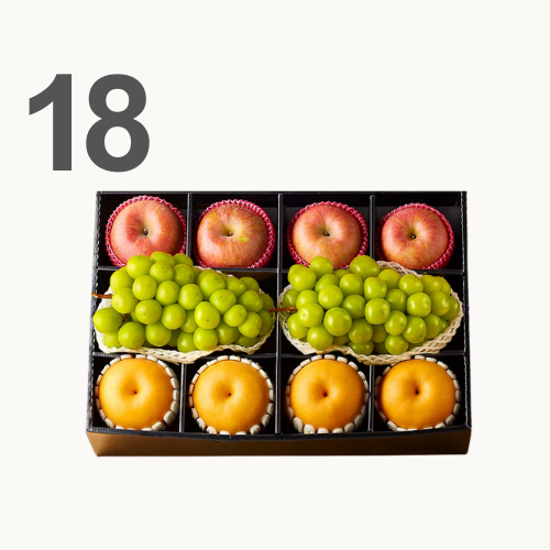 [KOREA25] 18. Shine Mixed 3kinds Fruit Gift Set - 5kg