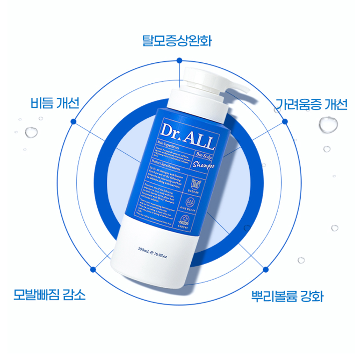 C. Dr. ALL Bio Scalp Shampoo 500ml * 3 + 1