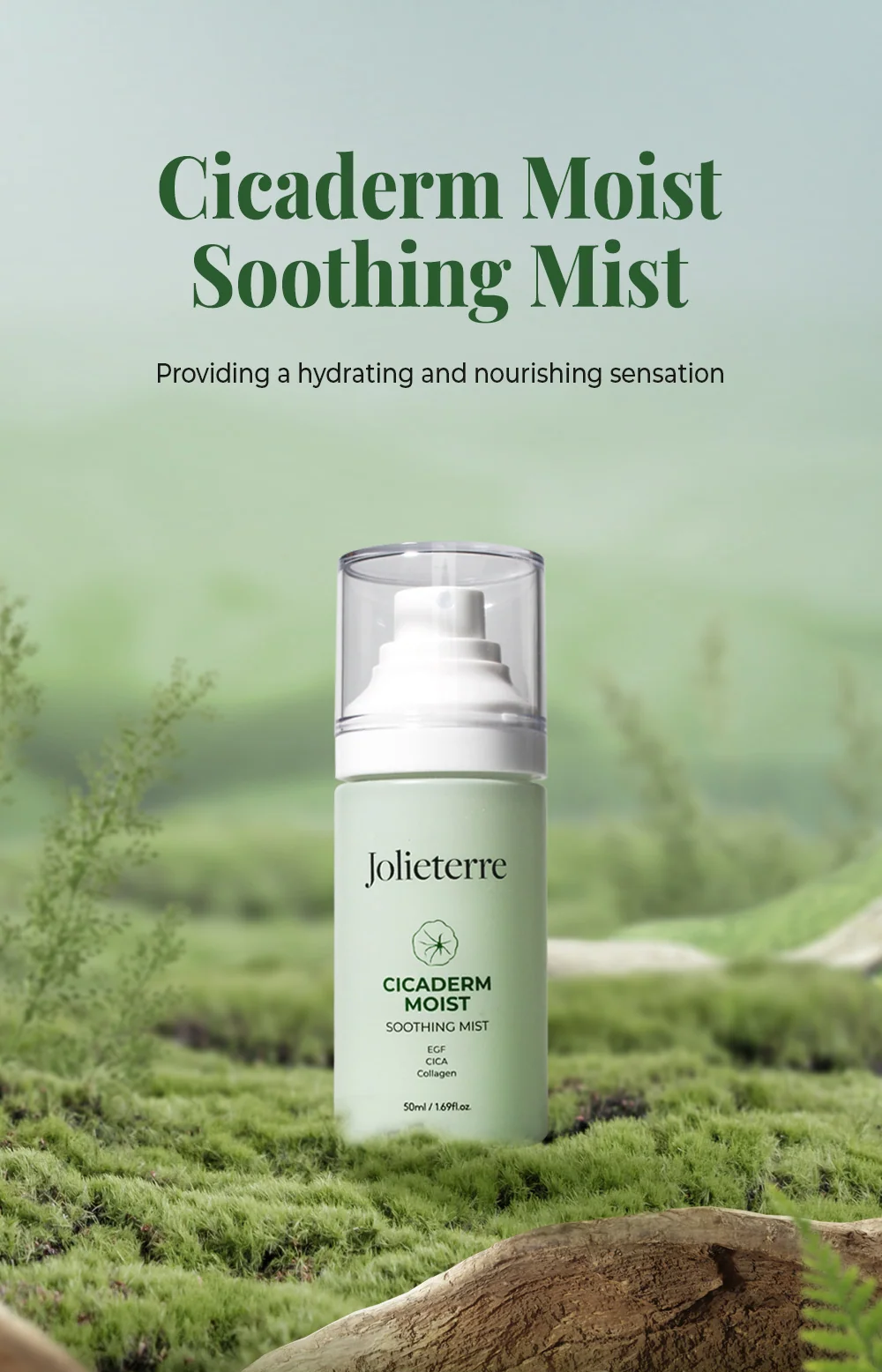 [Jolieterre] CICADERM MOIST soothing mist