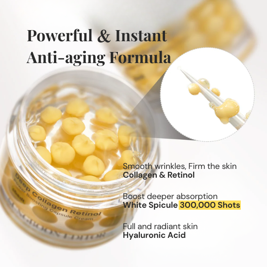 [SUNGBOON EDITOR] Deep Collagen Retinol Power Boosting Capsule Cream