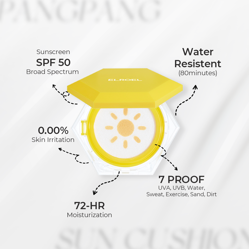 A. [엘로엘] 햇빛 철벽방어 ! 팡팡 썬쿠션 플러스 25g*3 + 사은품