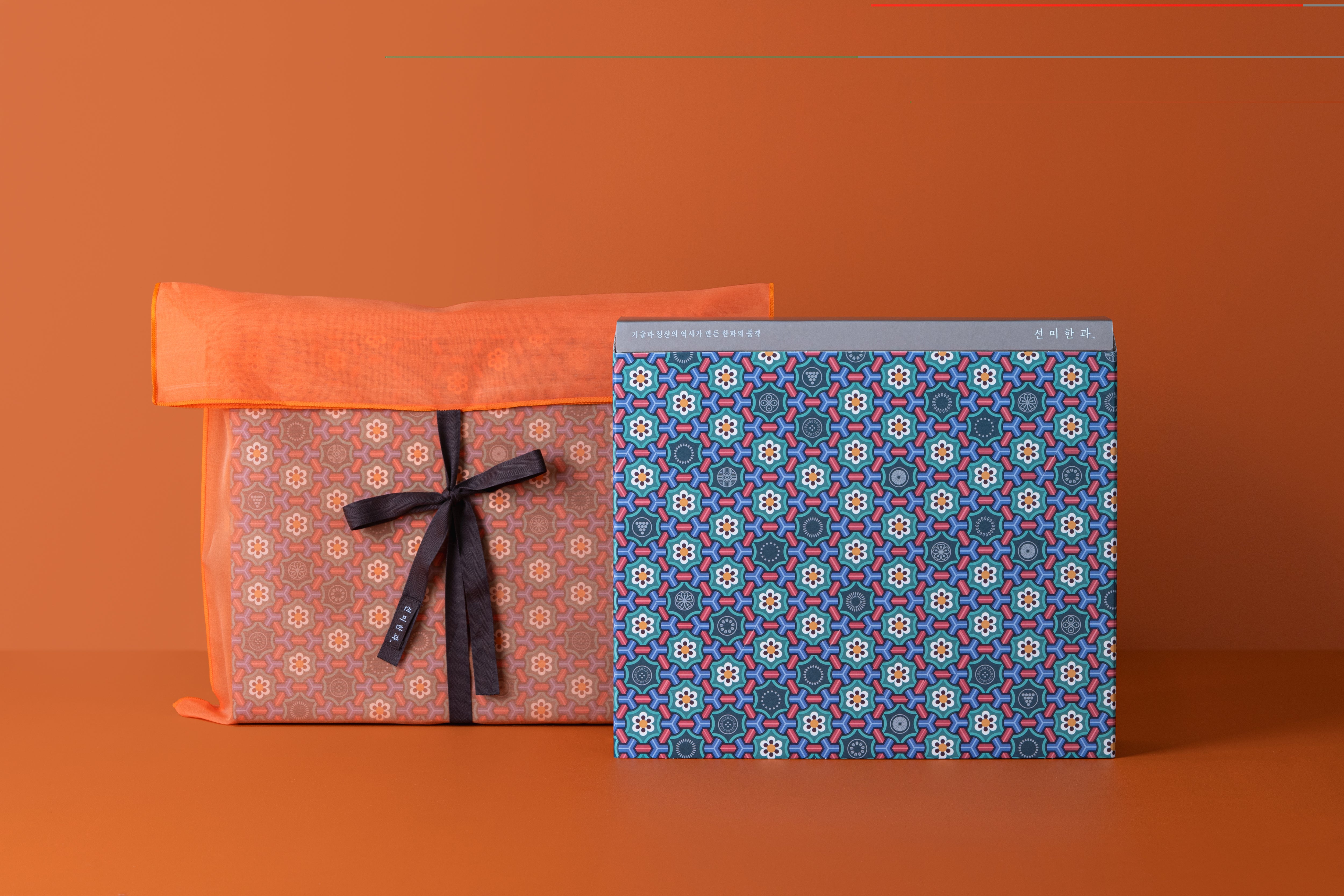 [SUNMI HANGWA] Dancheong 2-Tier Set