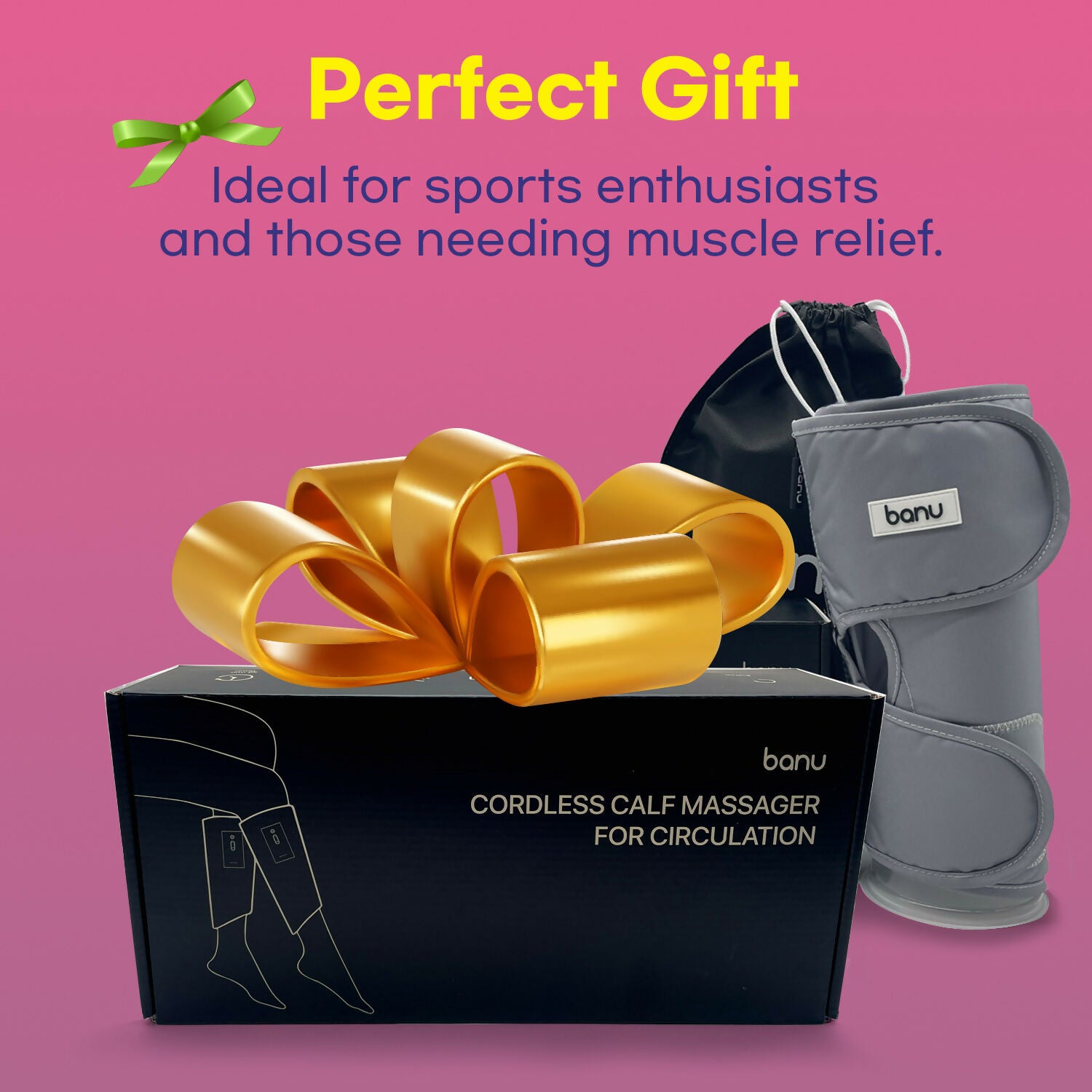 D. [BANU] Cordless Calf Massager Air Compression_Pair