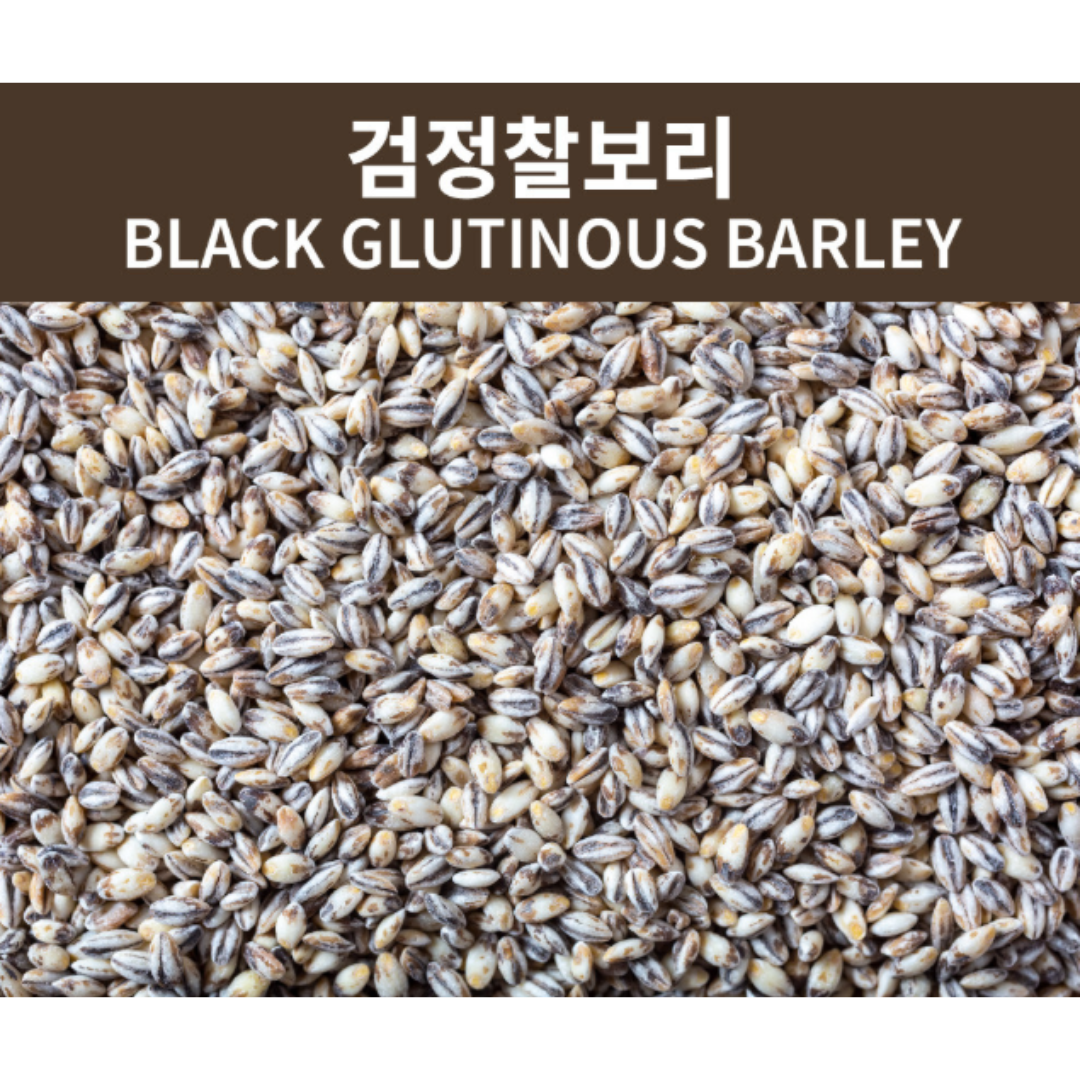 JEJU FARM - Black Glutinous Barley 2lbs