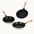 B. [Ecoramic] Slim IH Fry Pan 3pcs Set