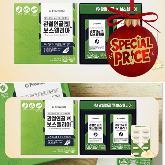 B. 바이오 보스웰리아 관절 및 연골 2개월 케어
