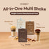 HNBBIO All-in-One Multi Shake (7 Shakes/box) | 올인원 멀티쉐이크 3 Flavors (마카다미아, 시나몬피칸, 초코 / 7개입)