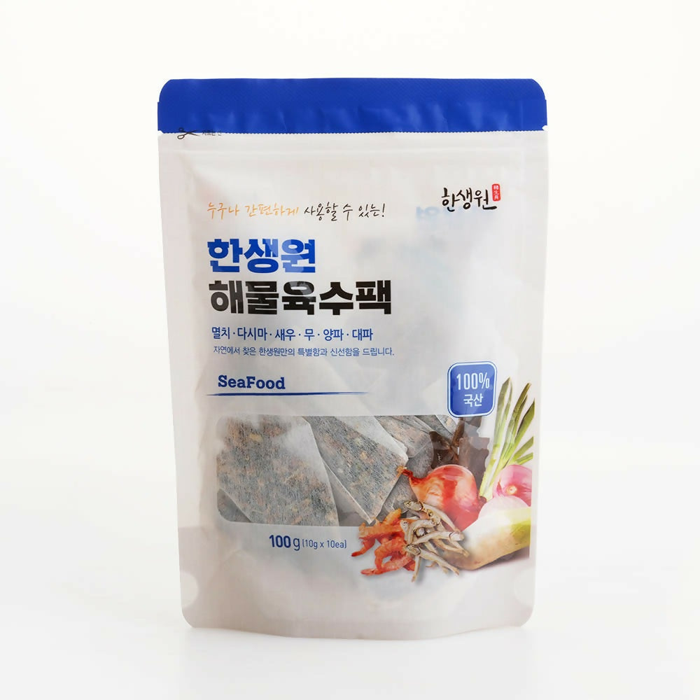 E. Hansaengwon Korean Foods Soup Broth Dashi Pack (Pack of 9)