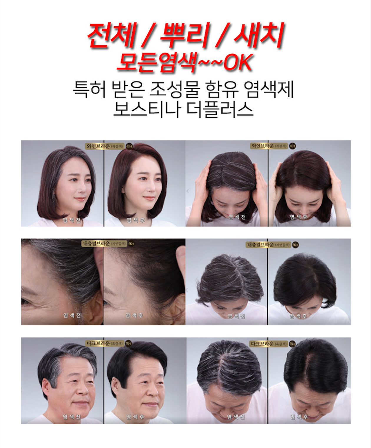 B. BOSTINA Season 2 The Plus Hair Dyeing Set