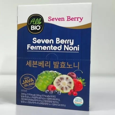 [올바이오] 세븐베리 발효 노니 착한가득 세트 - 10 × 6 박스