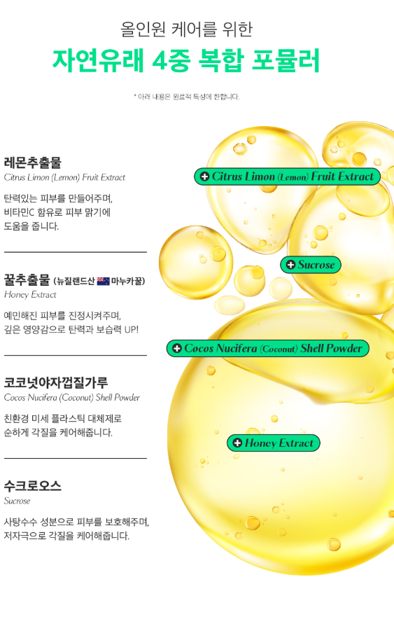 LABIORA Lemon Honey Brightening Wash Off Pack