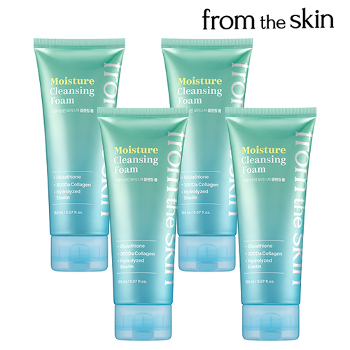 [from the skin] 'Season 2' Glutathione Collagen Pack 50g *4 + Foam Cleanser 150ml *2