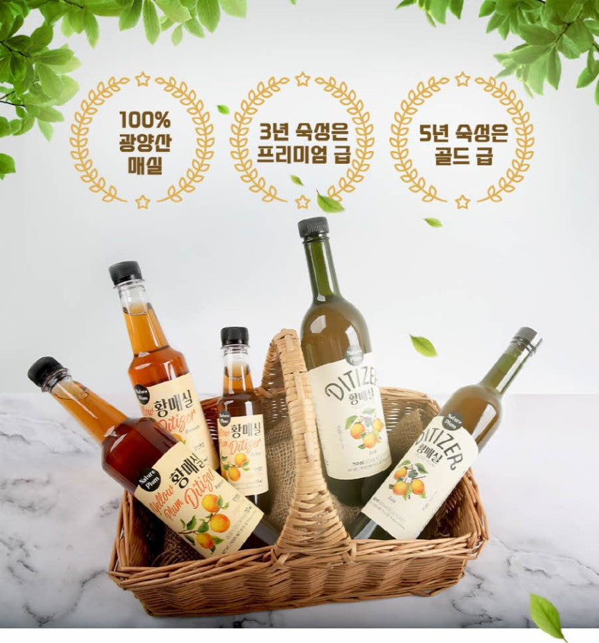 [Nature Plum] Gold 5-Year Aged Plum Drink Ditiger – 750ml