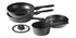 [MARCH SALE] [LocknLock] Black Shield IH Frying Pan 5pieces Set (블랙쉴드 IH 프라이팬 5종 세트)