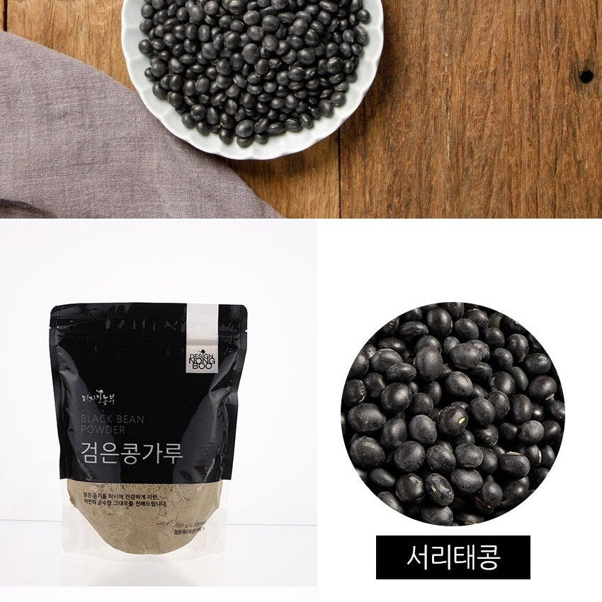 디자인 농부 - 검은콩 가루 500g