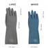 Daily easy life - Daily Dishwashing Rubber Gloves 3 sets ( Select Size )