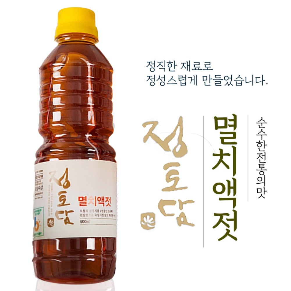 정토담 멸치액젓 500ml