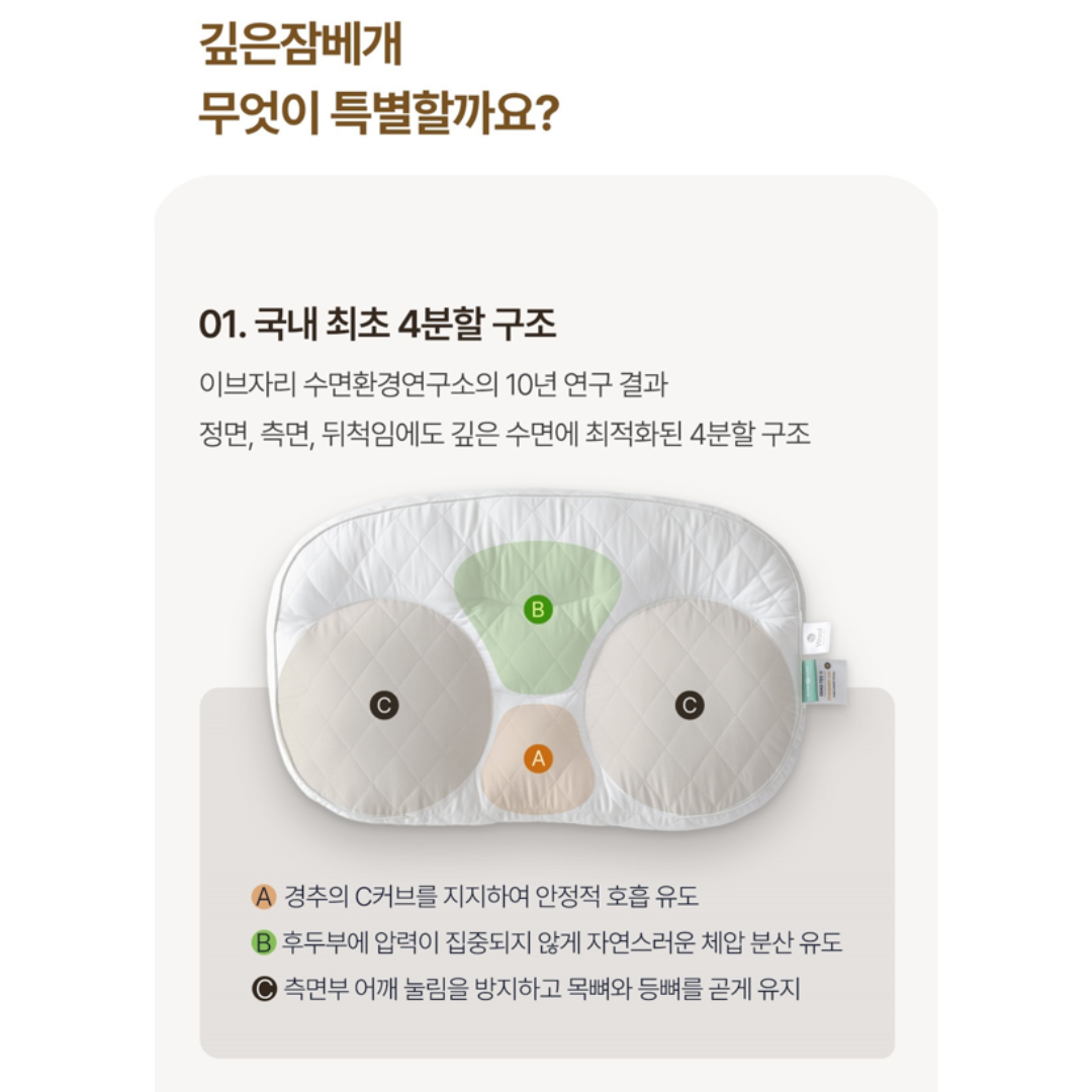 [슬립앤슬립] 아이유 베개 (숙면 베개)