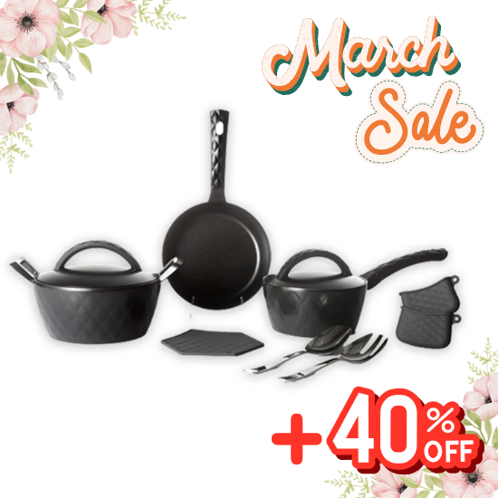 [MARCH SALE][LocknLock]  Salon S Special Pot Set