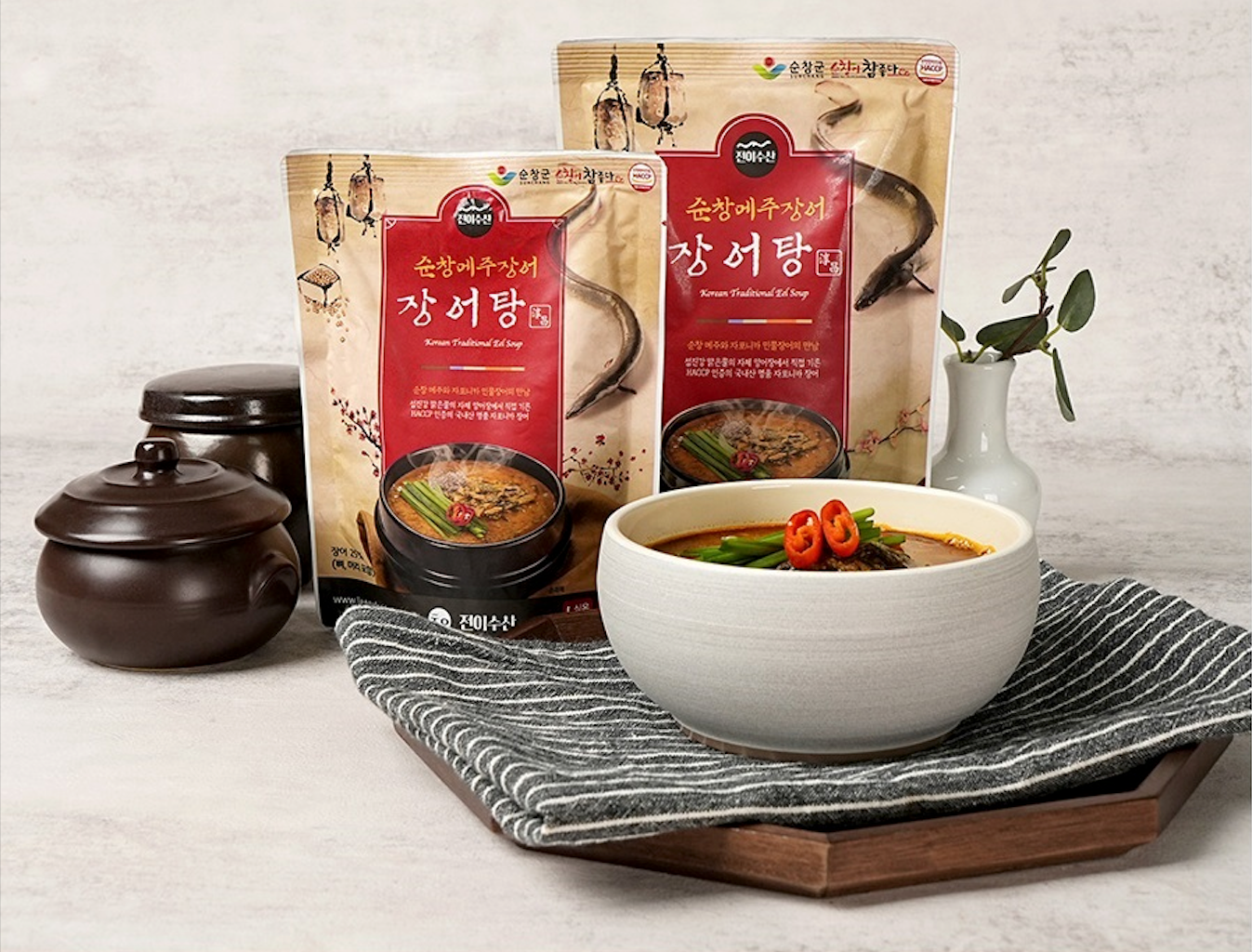C. Sunchang Eel Nourishing Soup 500g (5+1 Promotion)