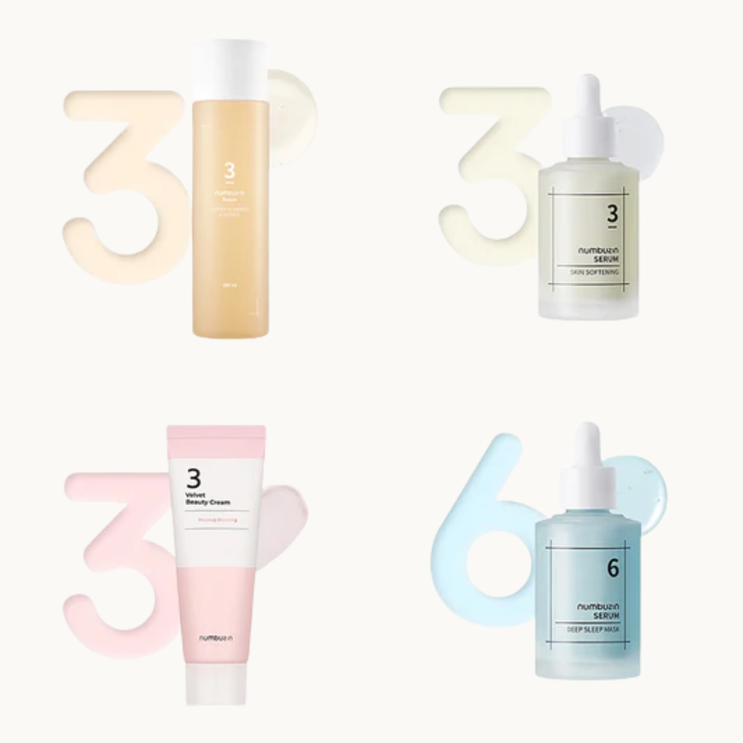 [넘버즈인] 3번, 6번 스킨 부스터 4개 세트