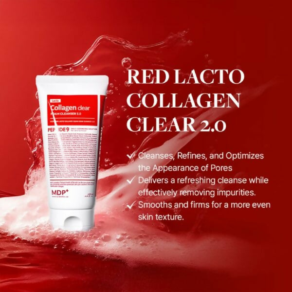 MDP+ (Medi-Peel )Red Lacto Collagen Clear 2.0 Cleanser 120ml