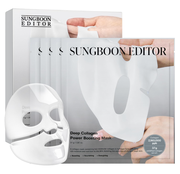 [SUNGBOON EDITOR] Deep Collagen Power Boosting Mask