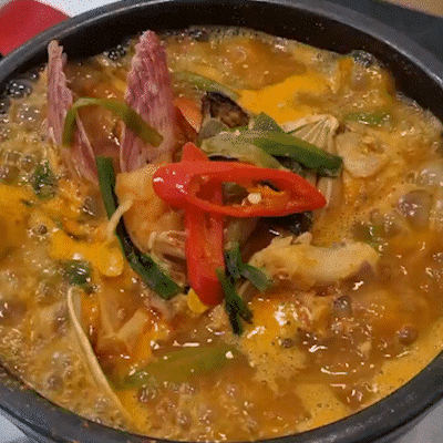[100-Year-Old Store] Chossiijib Heritage Assorted Seafood Stew Meal Kit 850g(for 2-3 People)