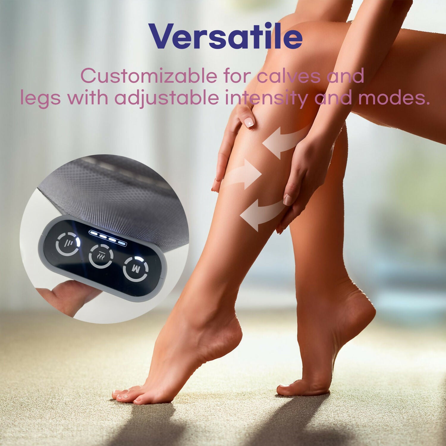 D. [BANU] Cordless Calf Massager Air Compression_Pair