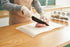 D. [EZ'n]  Daily Bubble Dish Scrubber 9 rolls + Slide Cutting Board  &Gift
