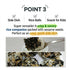 Haejomyungga Korean Roasted Rock Seaweed Flakes, Crispy Snack, 50g x 2-Pack