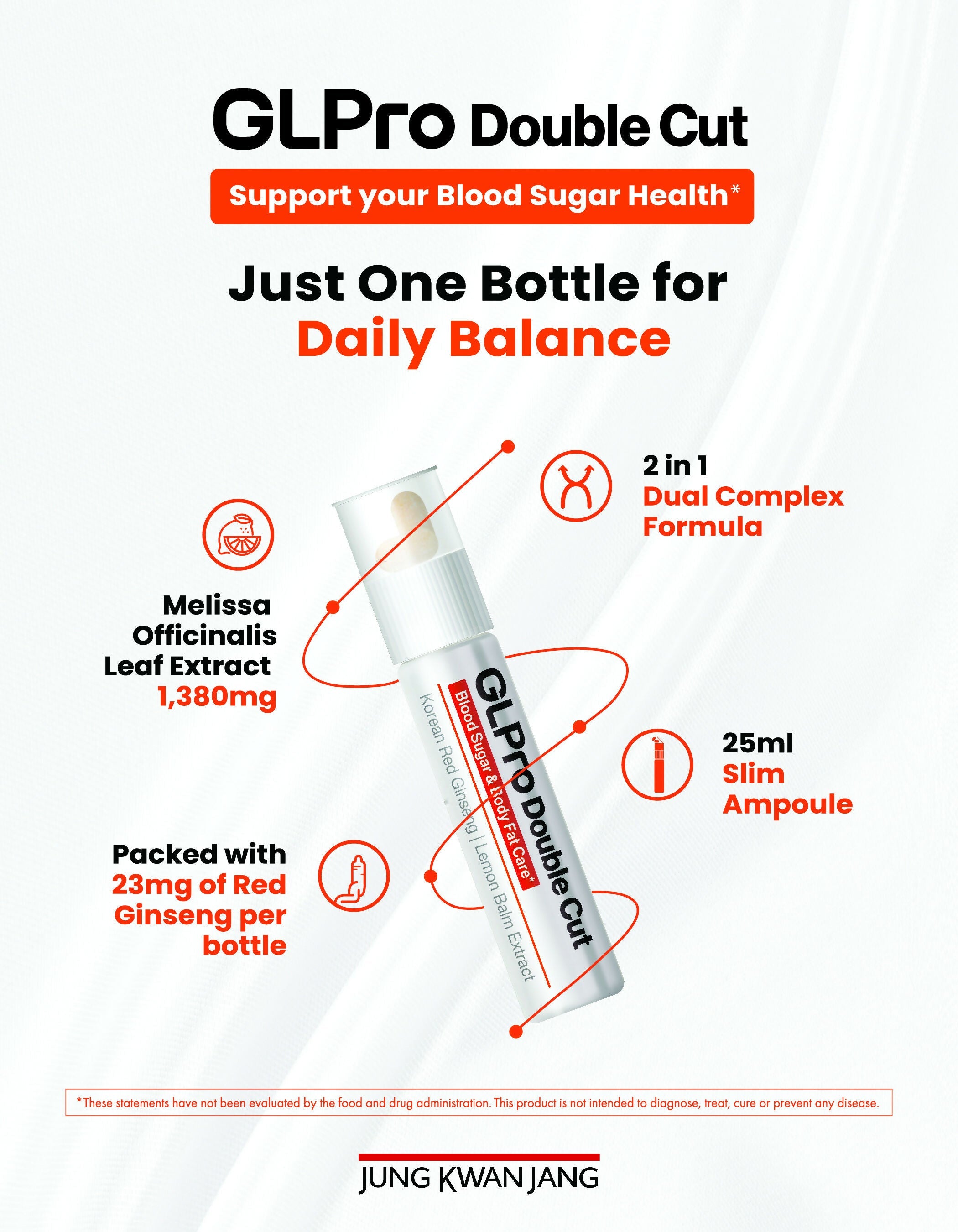 [JungKwanJang] GLPro Double Cut 3weeks Supplement Set