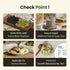 B. [garumaster] Fresh Black Soy Milk SEORITAE 99.3+Fresh Soy Milk 18 Roasted Grain(Total 4 Packs)