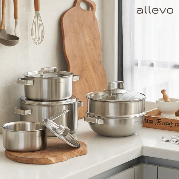 [SALE] [Allevo] 316L Stainless Premium Cookware  Set