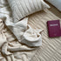 A. Ice-Cream Charr Punggi Viscose Rayon Bedding Set (Q)