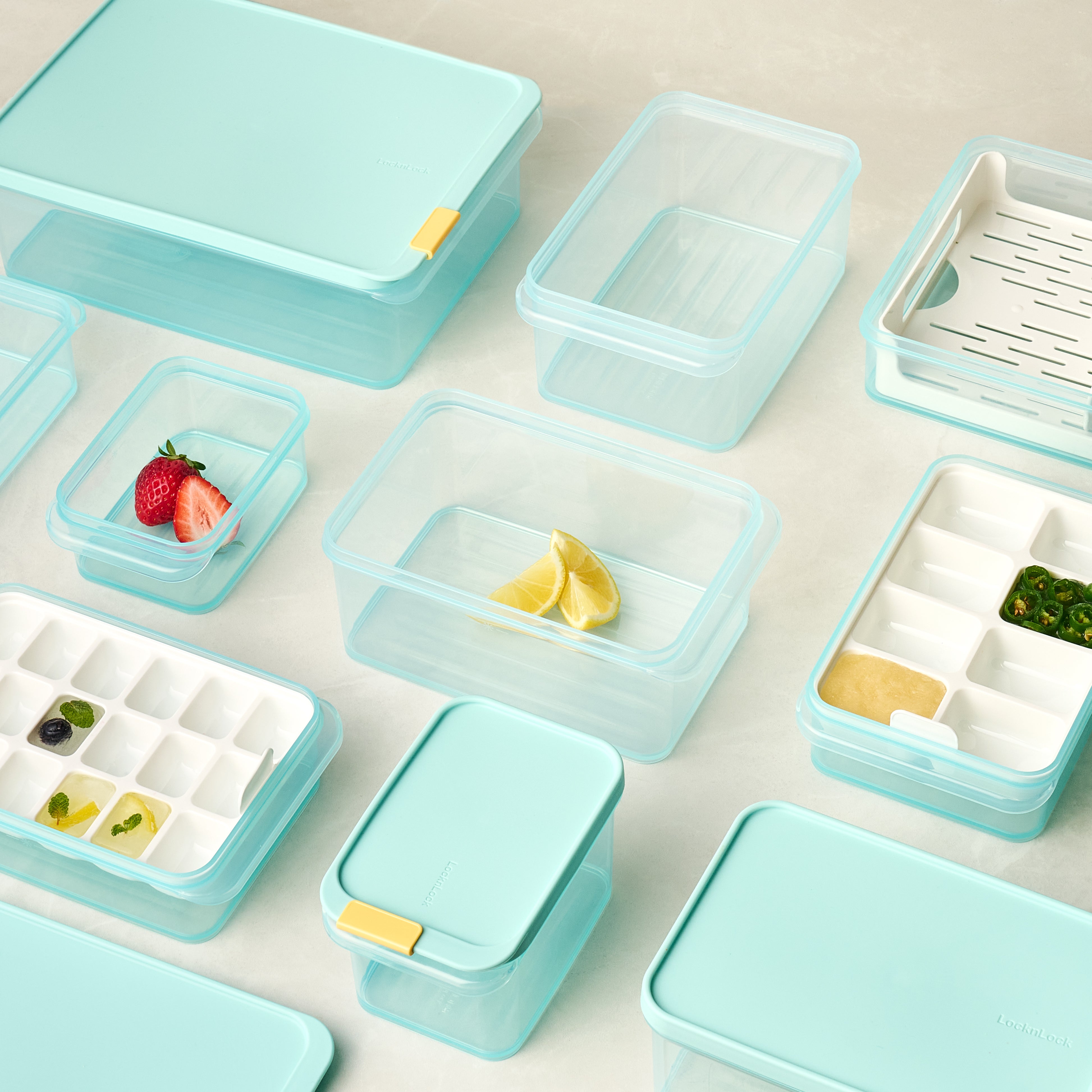 [LocknLock] Freezer Fit 10 Pcs  Set