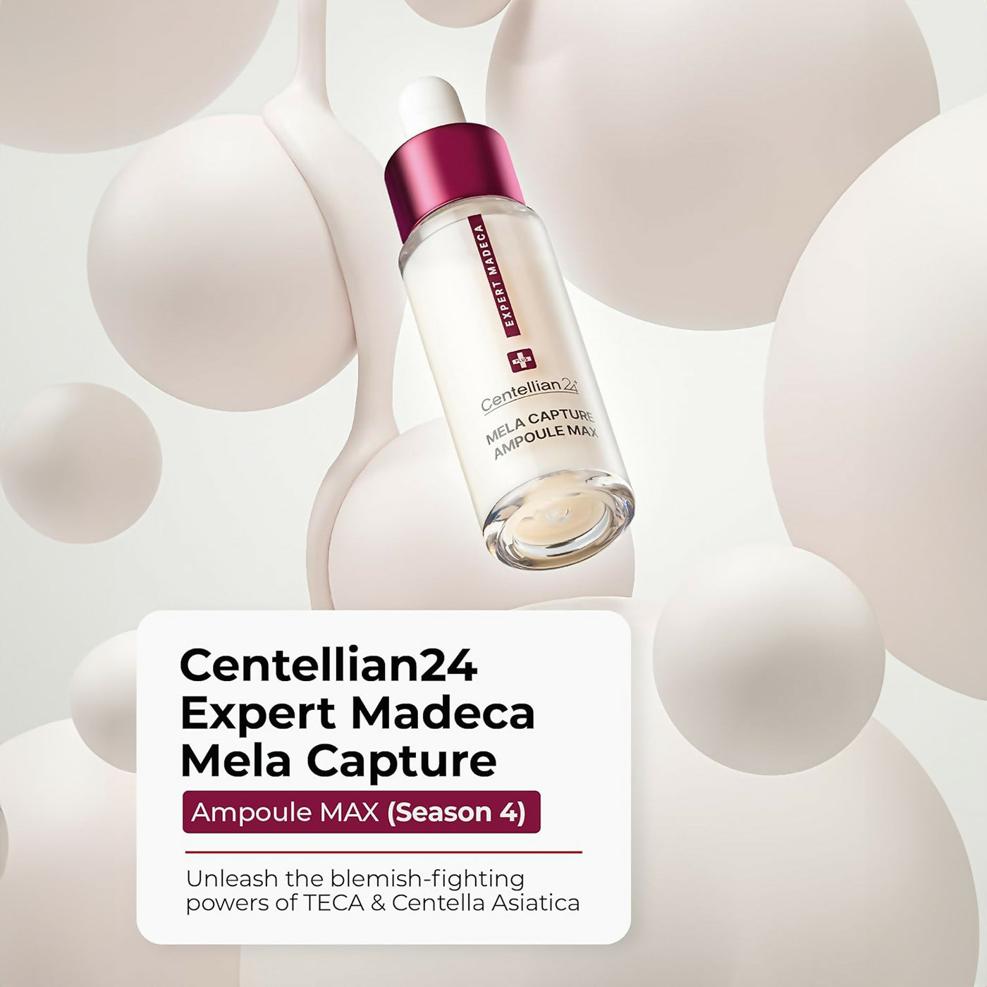 [Dongkook Pharmaceutical] Centellian24 (Season 4) Expert Madeca Melacapture Ampoule Max x 3 + [*Free Gift] Centellian 24 Derma Mask 3 Intensive 10 sheets