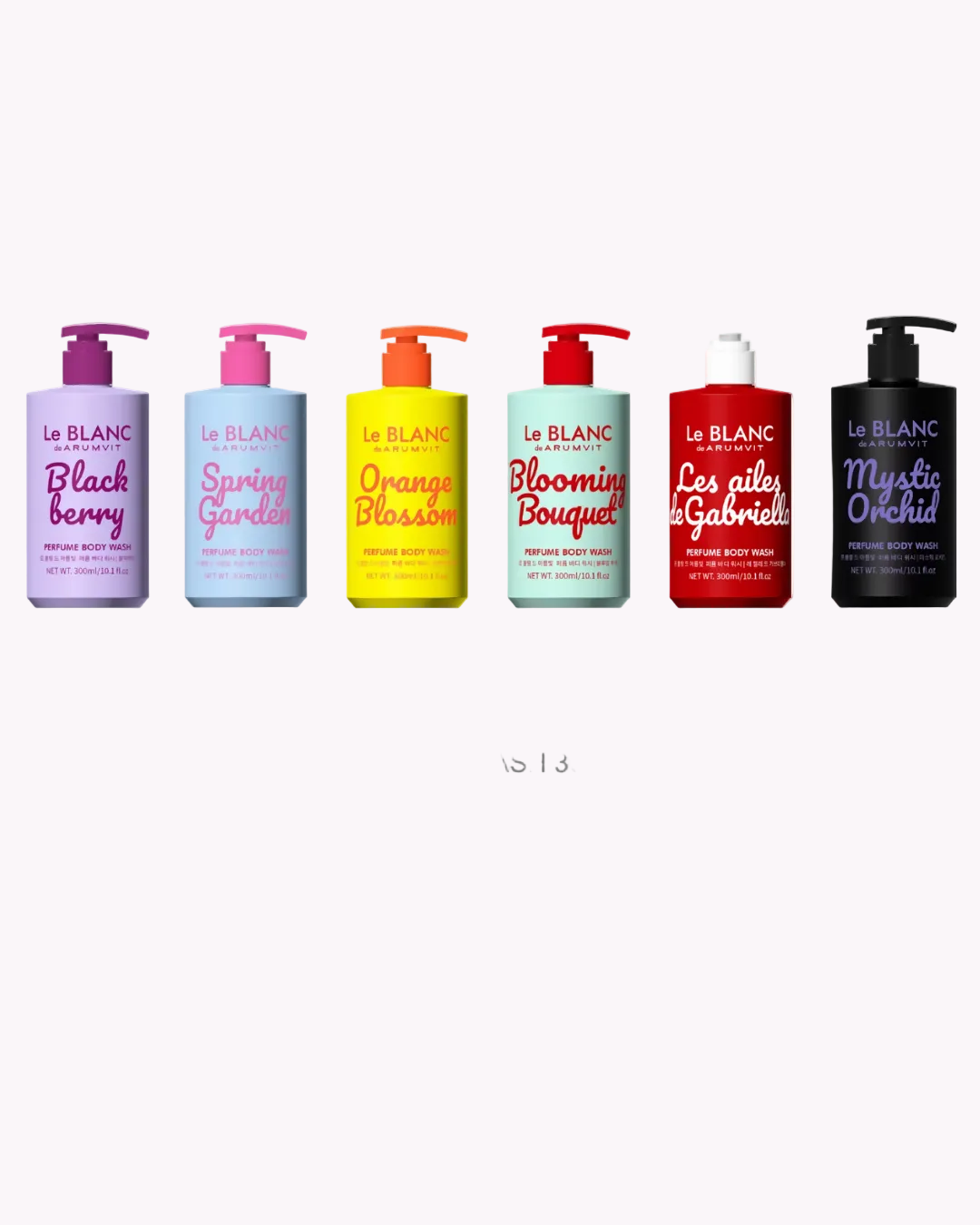 LE BLANC PERFUME BODY WASH — 6 Scents