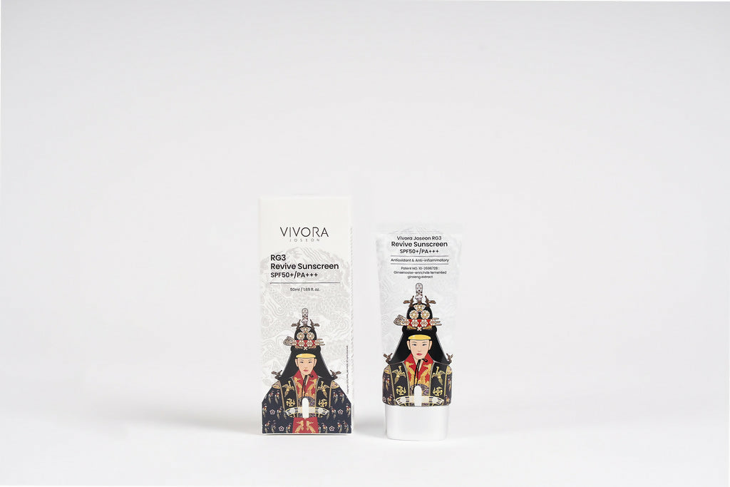 [2-Pack] Vivora Joseon RG3 Sunscreen – Korea's First Fermented Ginseng