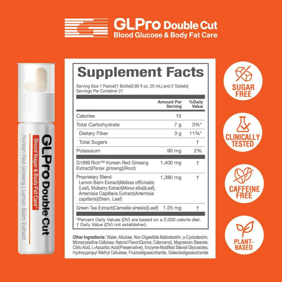 [JungKwanJang] GLPro Double Cut 3weeks Supplement Set