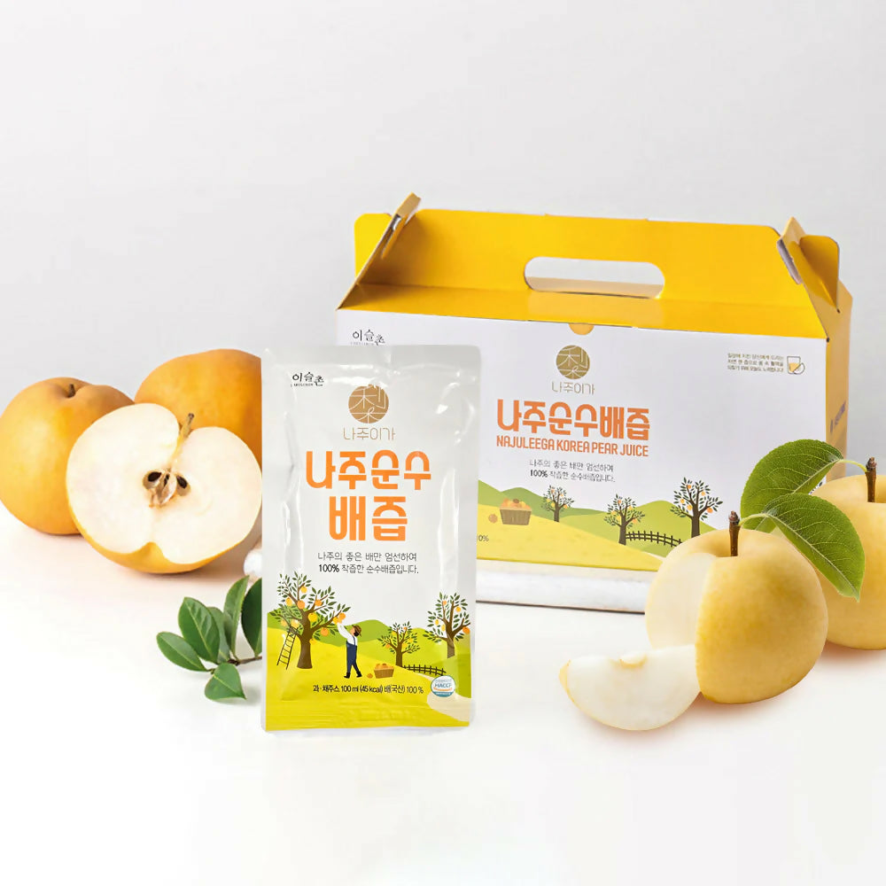 B. [Najuiga] Pure Balloon Flower & Pear + [Najuiga] Pure Pear Juice Set