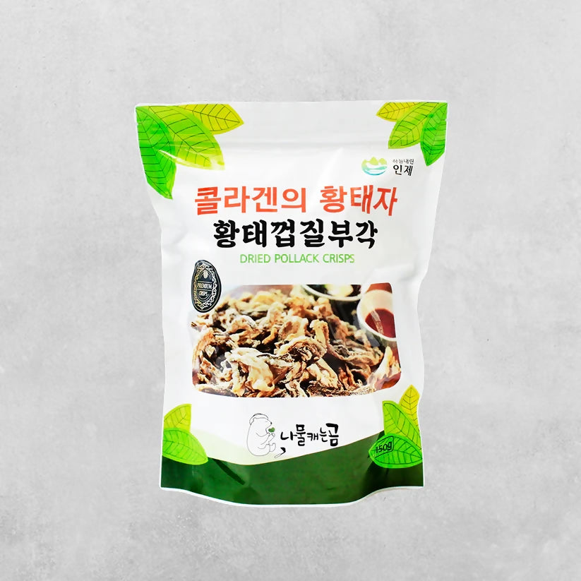 D. Dried Pollock Skin Bugak 4 Flavors Set (130g /ea)