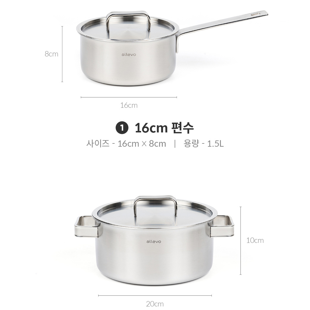 [MARCH SALE] [Allevo] 316L Stainless Premium Cookware  Set